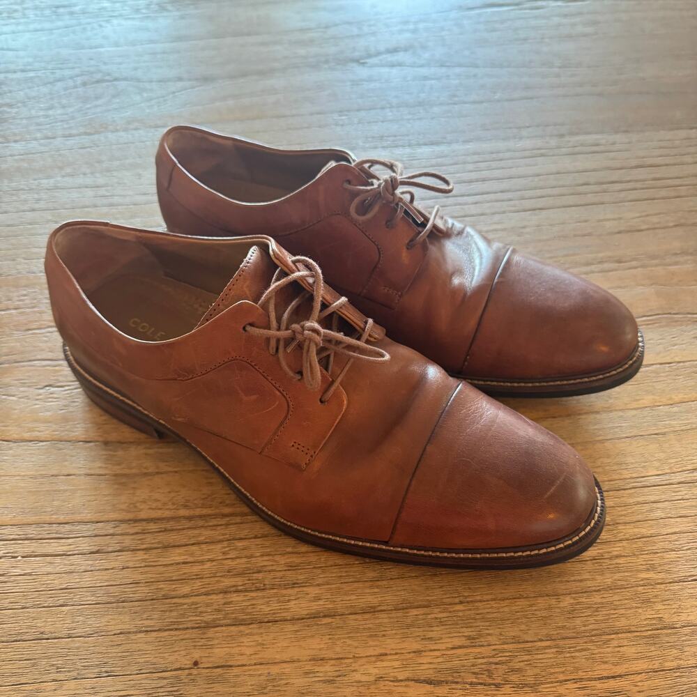 Cole Haan Men's Warren Cap Toe Derby Dress Shoes - Size 9.5